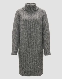 Gebreide Jurk Wakona Grijs Online Bestellen*OPUS Cheap