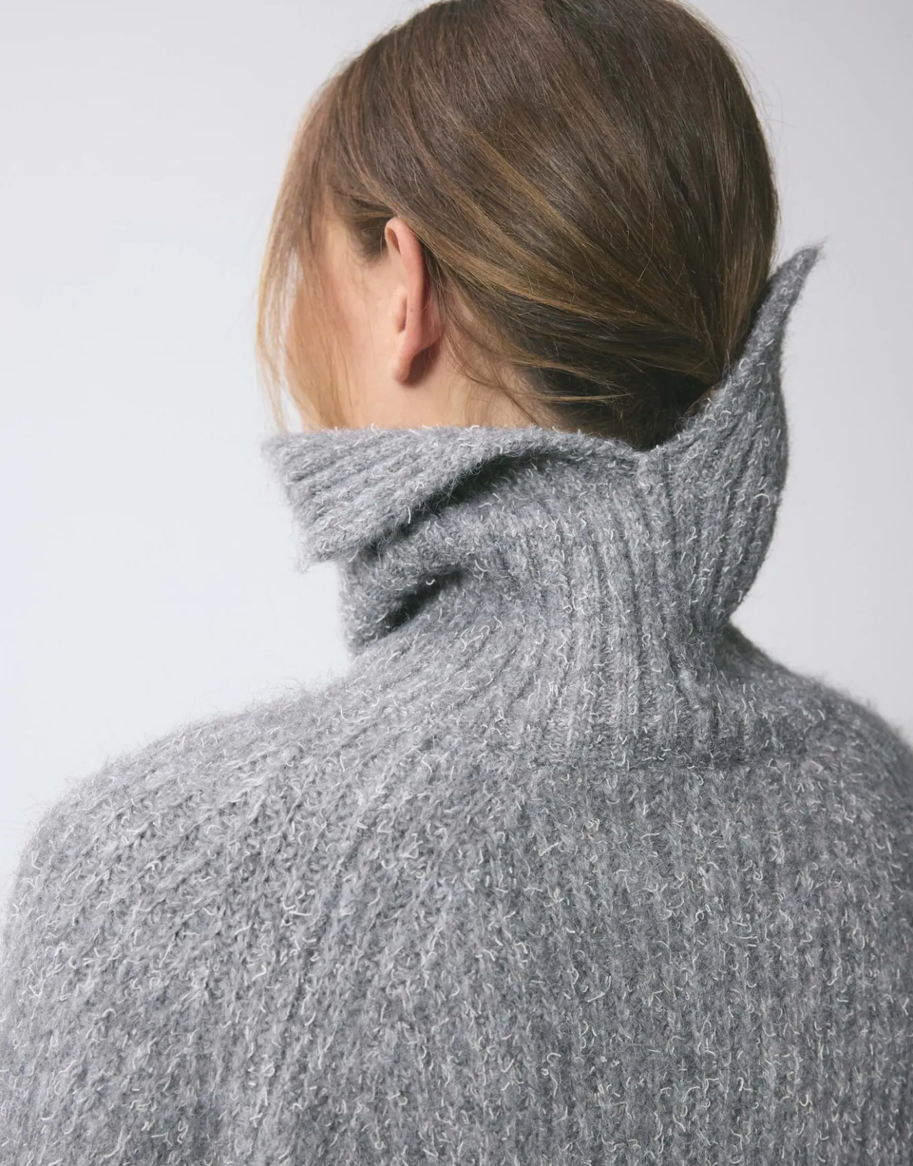 Gebreide Jurk Wakona Grijs Online Bestellen*OPUS Cheap