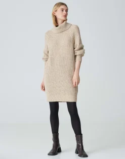 Gebreide Jurk Wakya Beige Online Bestellen*OPUS Fashion