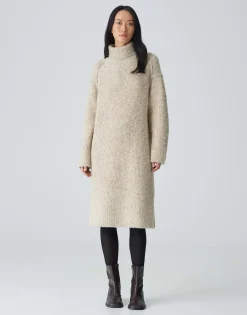 Gebreide Jurk Wastelle Beige Online Bestellen*OPUS Sale