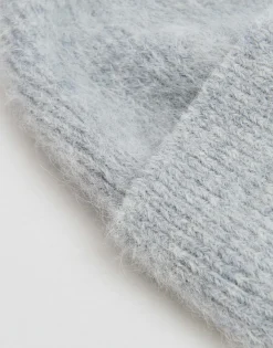 Gebreide Muts Beky Fluffy Grijs Online Bestellen*OPUS Fashion