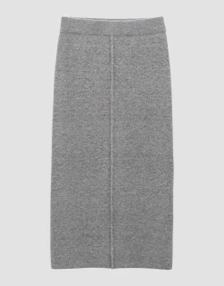 Gebreide Rok Onitti Grijs Online Bestellen*OPUS Outlet