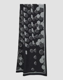 Gebreide Sjaal Acosmico Scarf Zwart Online Bestellen*OPUS Store