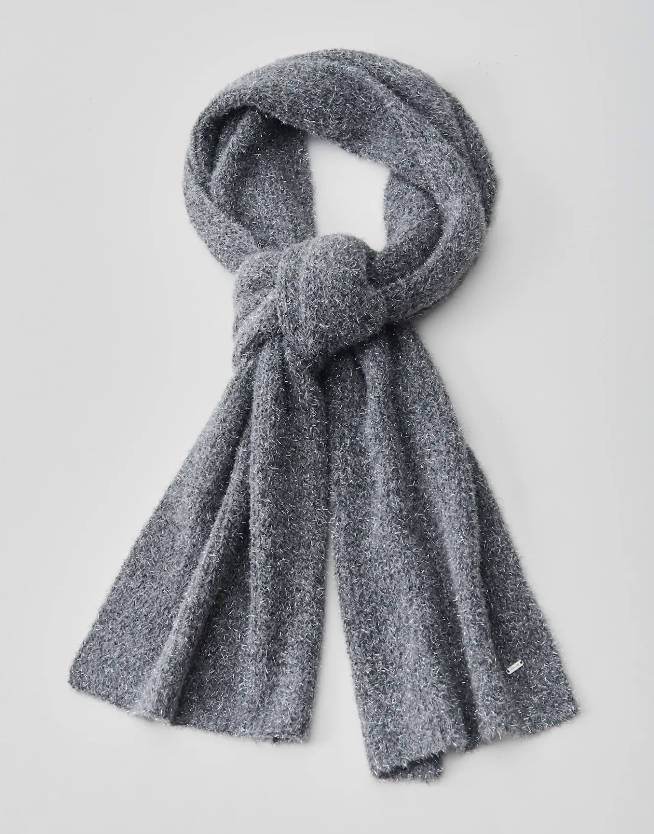 Gebreide Sjaal Aglezi Scarf Grijs Online Bestellen*OPUS Shop