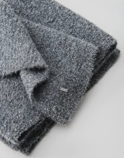 Gebreide Sjaal Aglezi Scarf Grijs Online Bestellen*OPUS Shop
