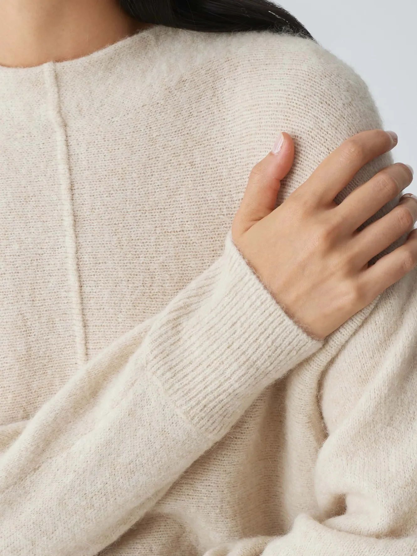 Gebreide Trui Pahuma Soft Beige Online Bestellen*OPUS Outlet