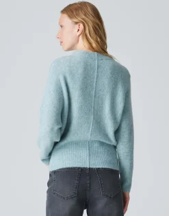 Gebreide Trui Pahuma Soft Blauw Online Bestellen*OPUS Store