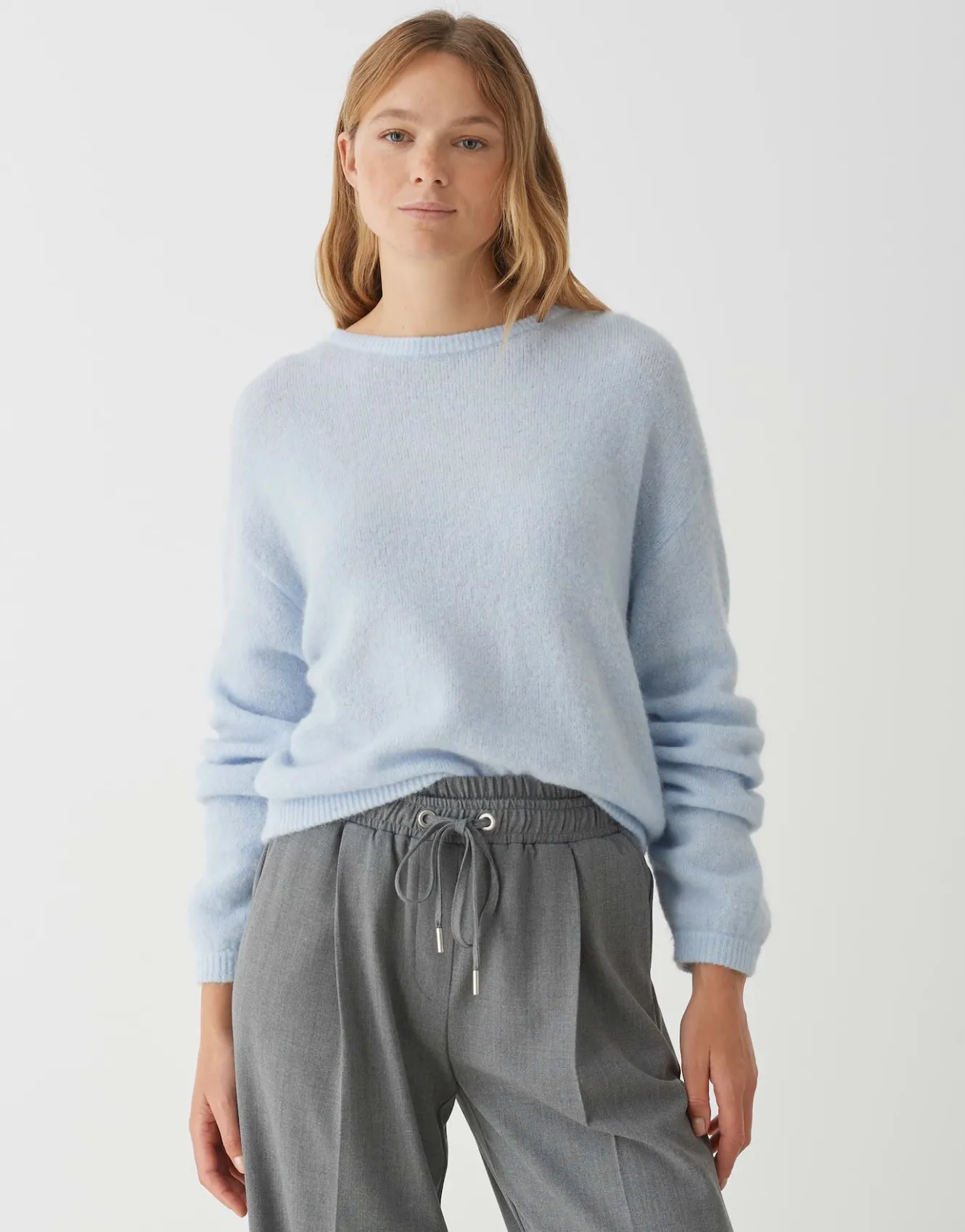 Gebreide Trui Pemine Blauw Online Bestellen*OPUS Store