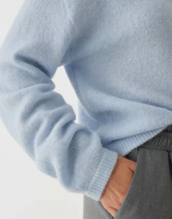 Gebreide Trui Pemine Blauw Online Bestellen*OPUS Store