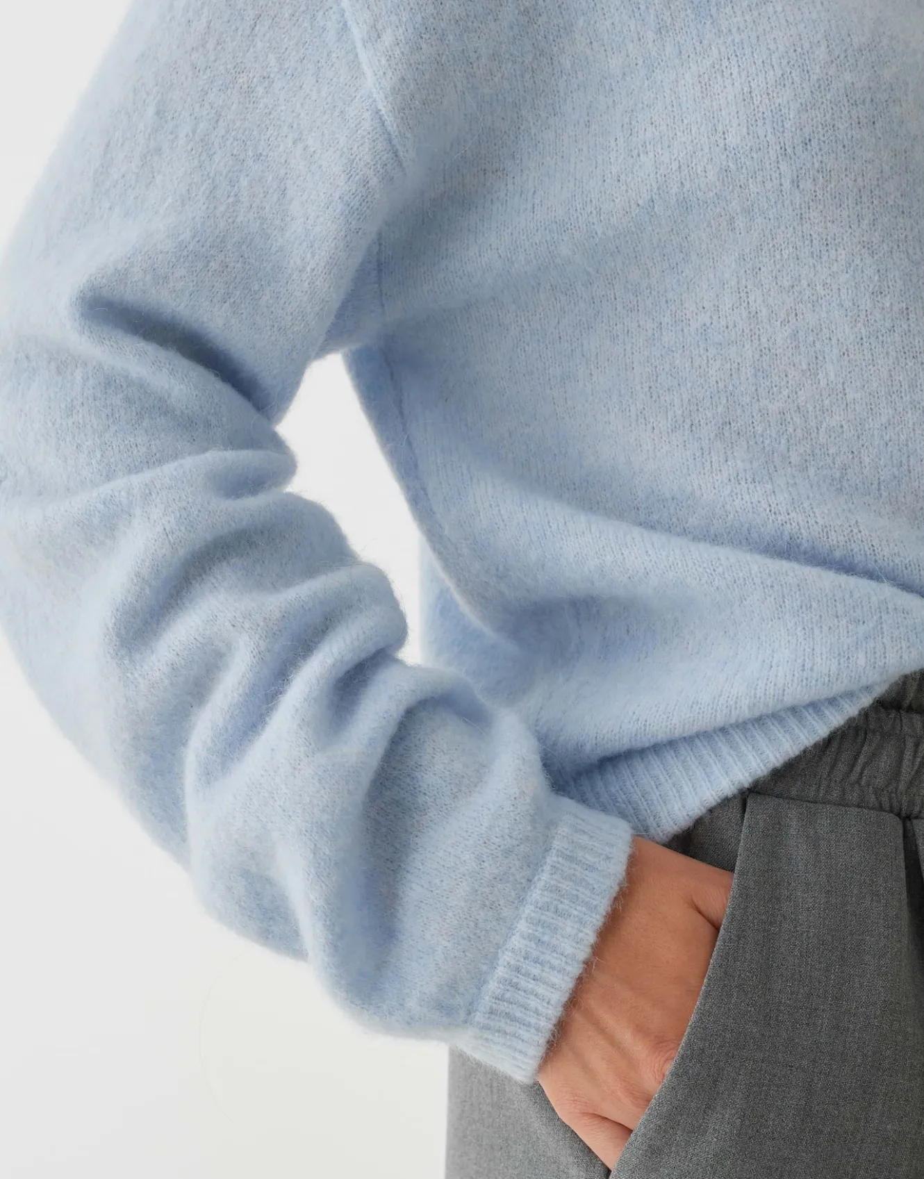 Gebreide Trui Pemine Blauw Online Bestellen*OPUS Store