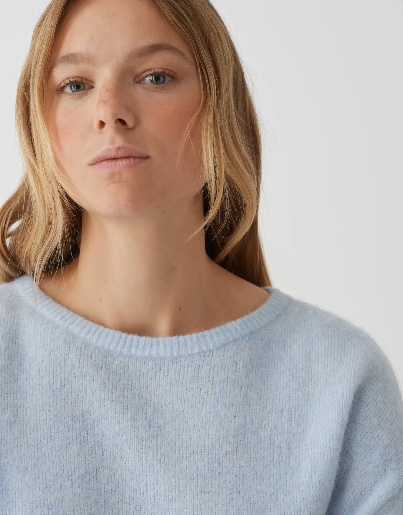 Gebreide Trui Pemine Blauw Online Bestellen*OPUS Store