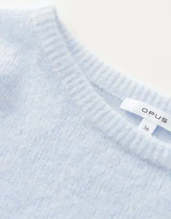Gebreide Trui Pemine Blauw Online Bestellen*OPUS Store
