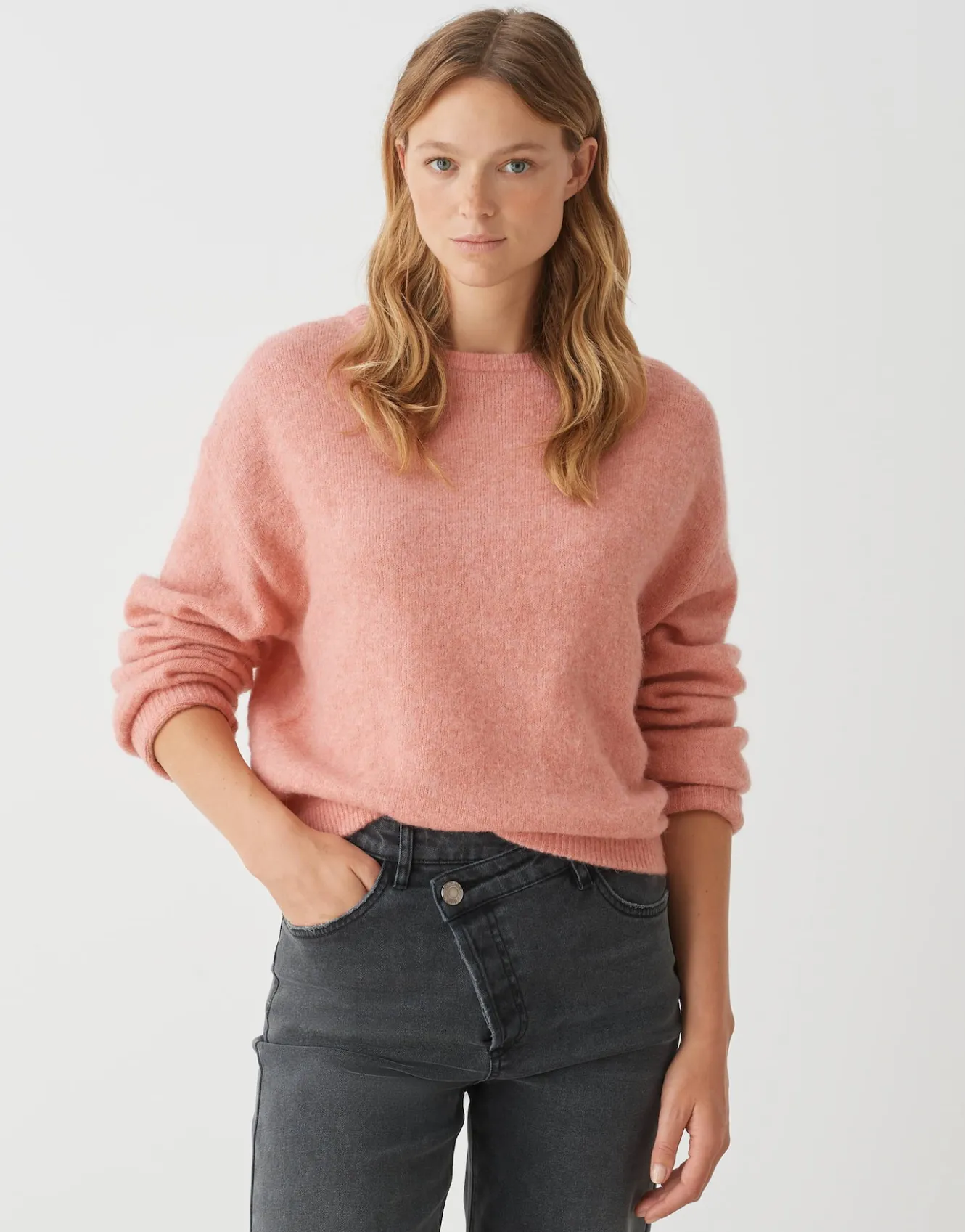 Gebreide Trui Pemine Roze Online Bestellen*OPUS Fashion