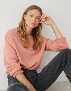 Gebreide Trui Pemine Roze Online Bestellen*OPUS Fashion