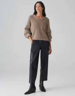 Gebreide Trui Plimma Bruin Online Bestellen*OPUS Clearance