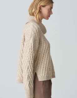 Gebreide Trui Plinea Beige Online Bestellen*OPUS Clearance