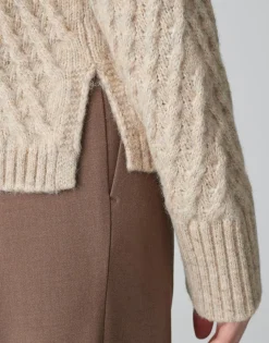 Gebreide Trui Plinea Beige Online Bestellen*OPUS Clearance