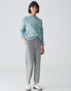 Gebreide Trui Plumi Blauw Online Bestellen*OPUS Sale
