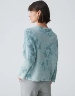 Gebreide Trui Plumi Blauw Online Bestellen*OPUS Sale