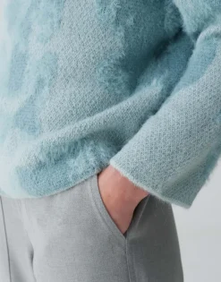 Gebreide Trui Plumi Blauw Online Bestellen*OPUS Sale