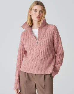 Gebreide Trui Popfy Roze Online Bestellen*OPUS Fashion
