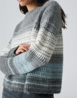 Gebreide Trui Pradeta Blauw Online Bestellen*OPUS Store