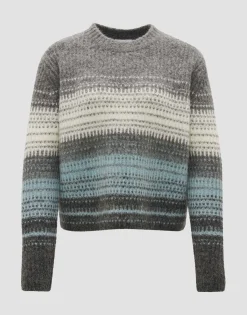 Gebreide Trui Pradeta Blauw Online Bestellen*OPUS Store