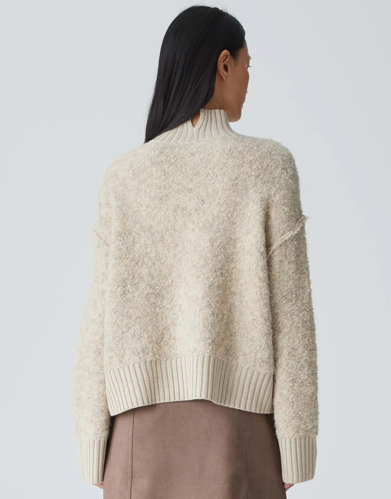 Gebreide Trui Puklana Beige Online Bestellen*OPUS Fashion