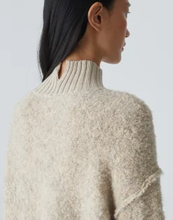 Gebreide Trui Puklana Beige Online Bestellen*OPUS Fashion