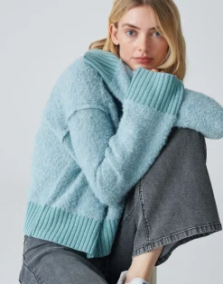 Gebreide Trui Puklana Blauw Online Bestellen*OPUS Sale