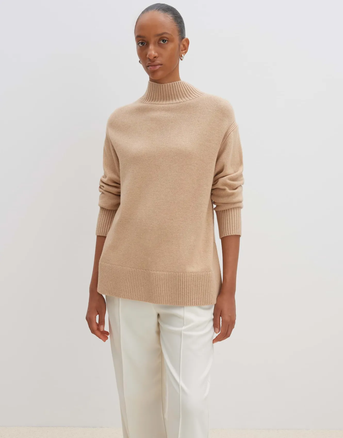 Gebreide Trui Tahila Beige Online Bestellen*OPUS Clearance