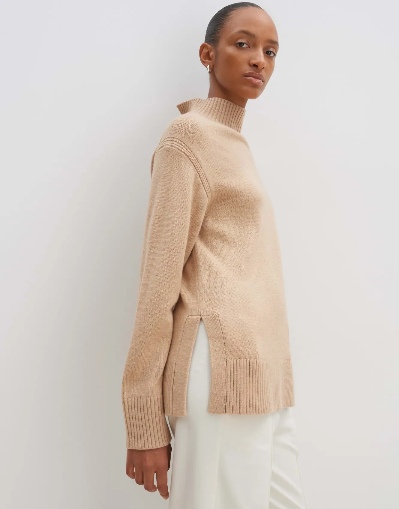 Gebreide Trui Tahila Beige Online Bestellen*OPUS Clearance