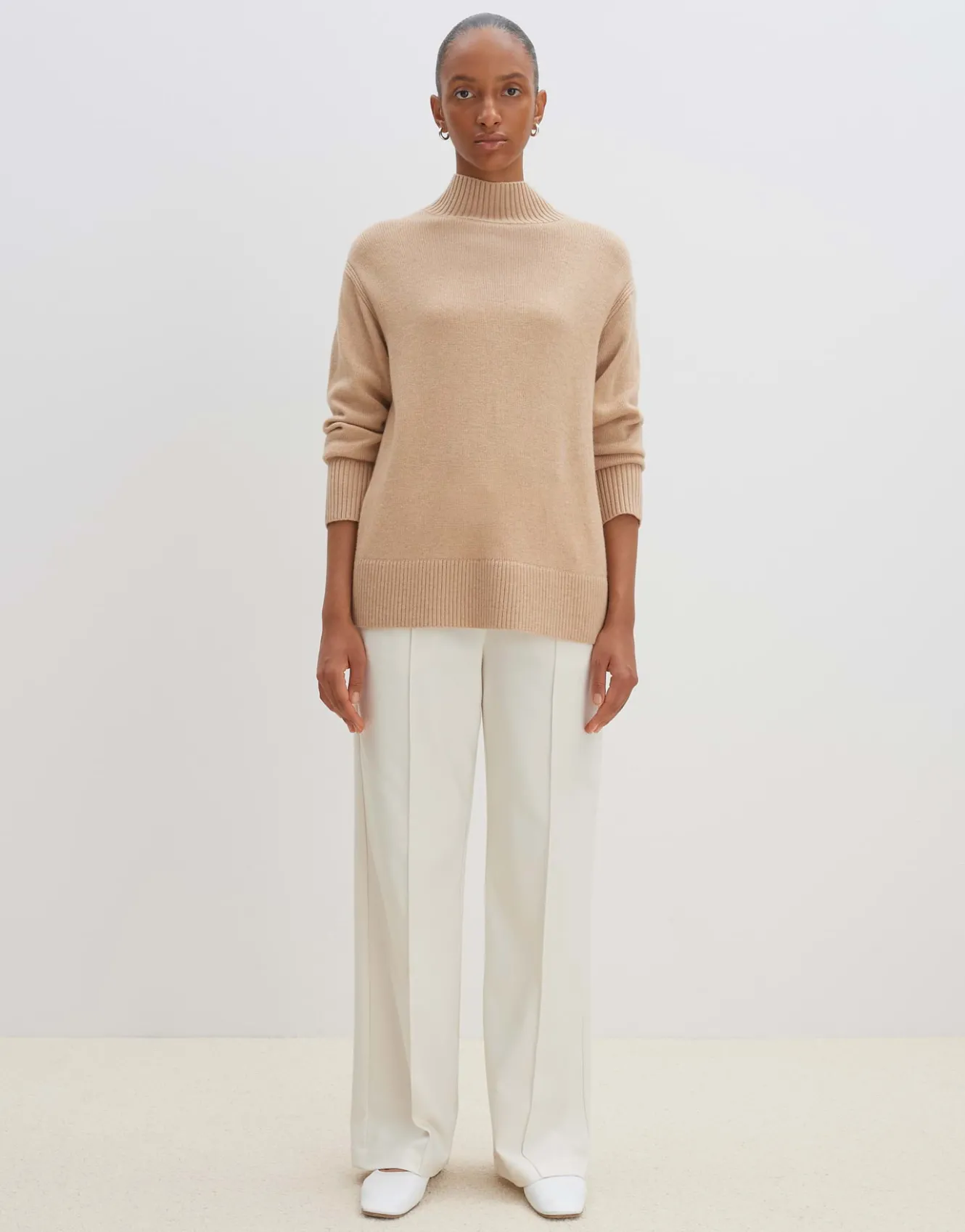 Gebreide Trui Tahila Beige Online Bestellen*OPUS Clearance
