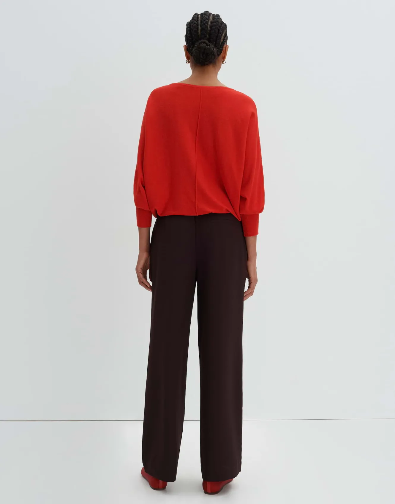 Gebreide Trui Taliya Detail Rood Online Bestellen*OPUS Fashion