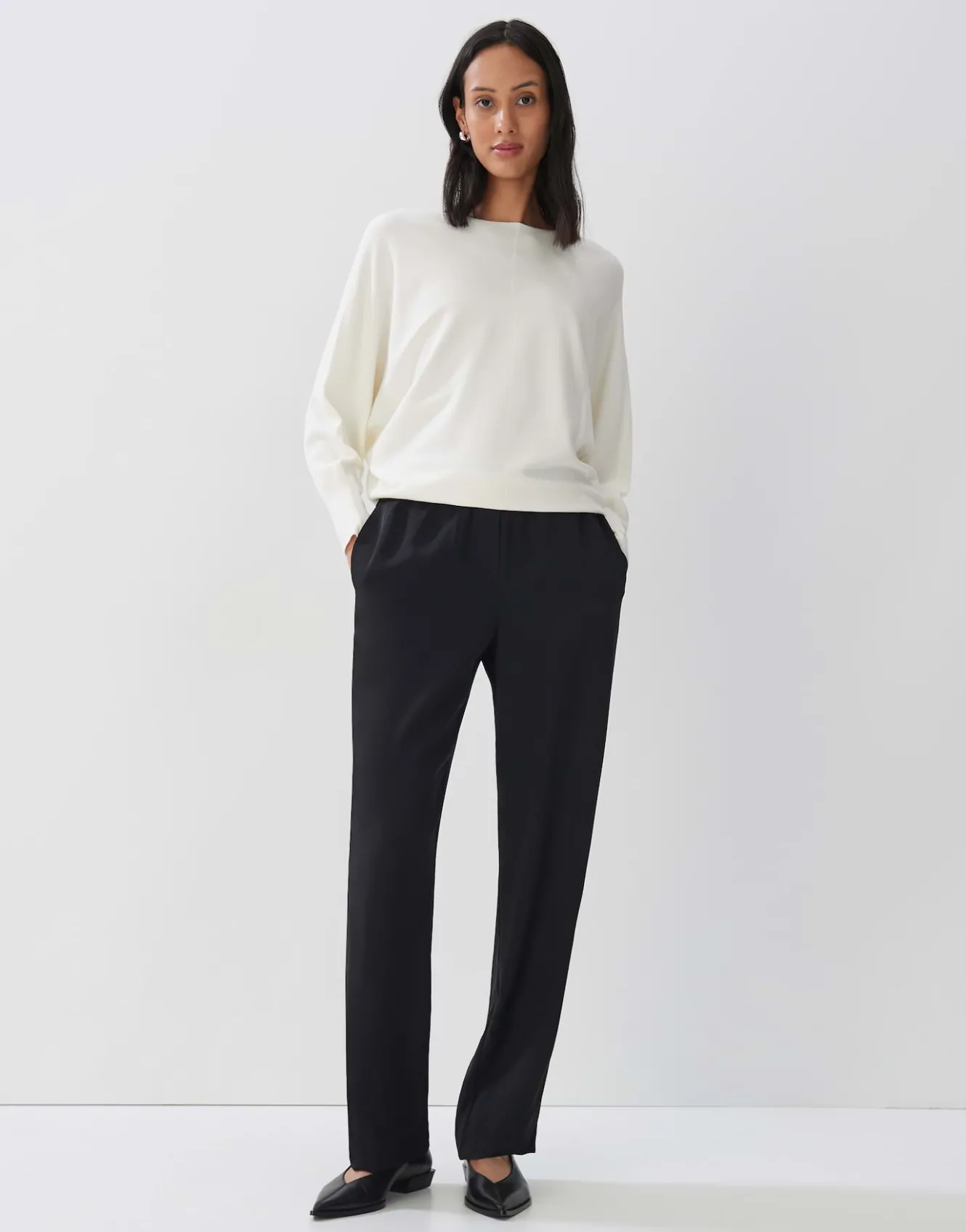 Gebreide Trui Taliya Detail Wit Online Bestellen*OPUS Online