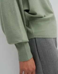 Gebreide Trui Taliya Line Groen Online Bestellen*OPUS Best Sale