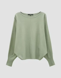 Gebreide Trui Taliya Line Groen Online Bestellen*OPUS Best Sale