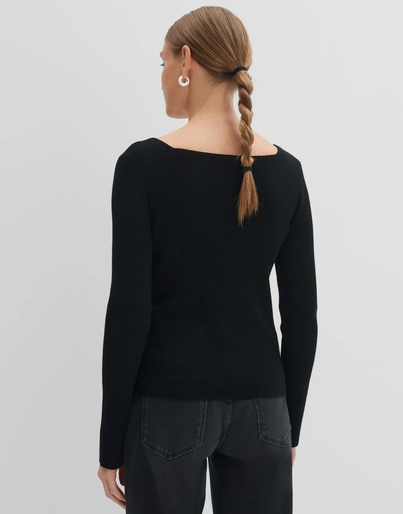 Gebreide Trui Tamea Zwart Online Bestellen*OPUS Fashion