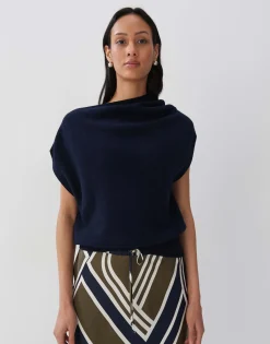 Gebreide Trui Tamena Blauw Online Bestellen*OPUS New