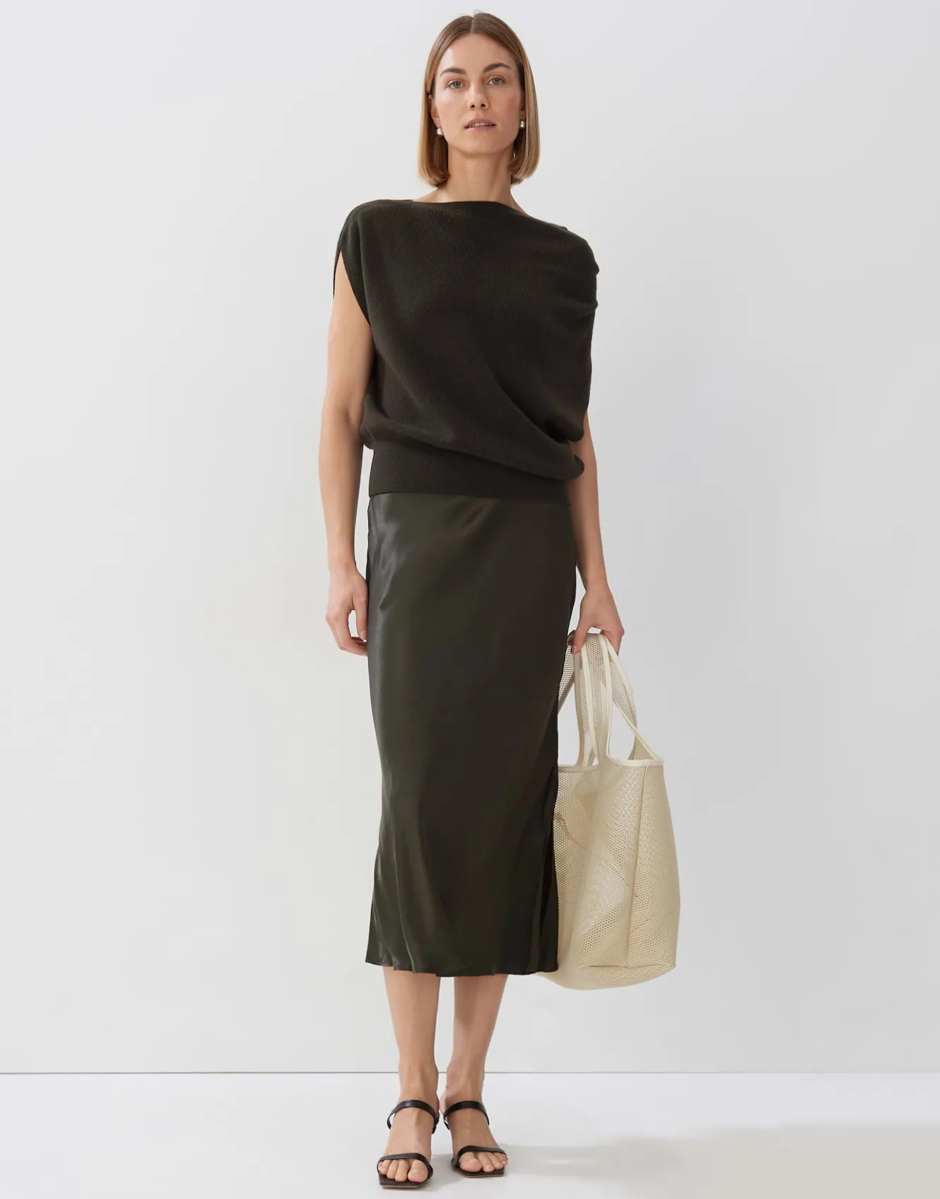 Gebreide Trui Tamena Groen Online Bestellen*OPUS Outlet