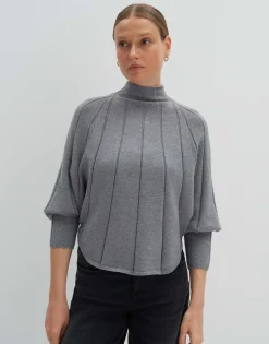 Gebreide Trui Tanima Grijs Online Bestellen*OPUS Outlet