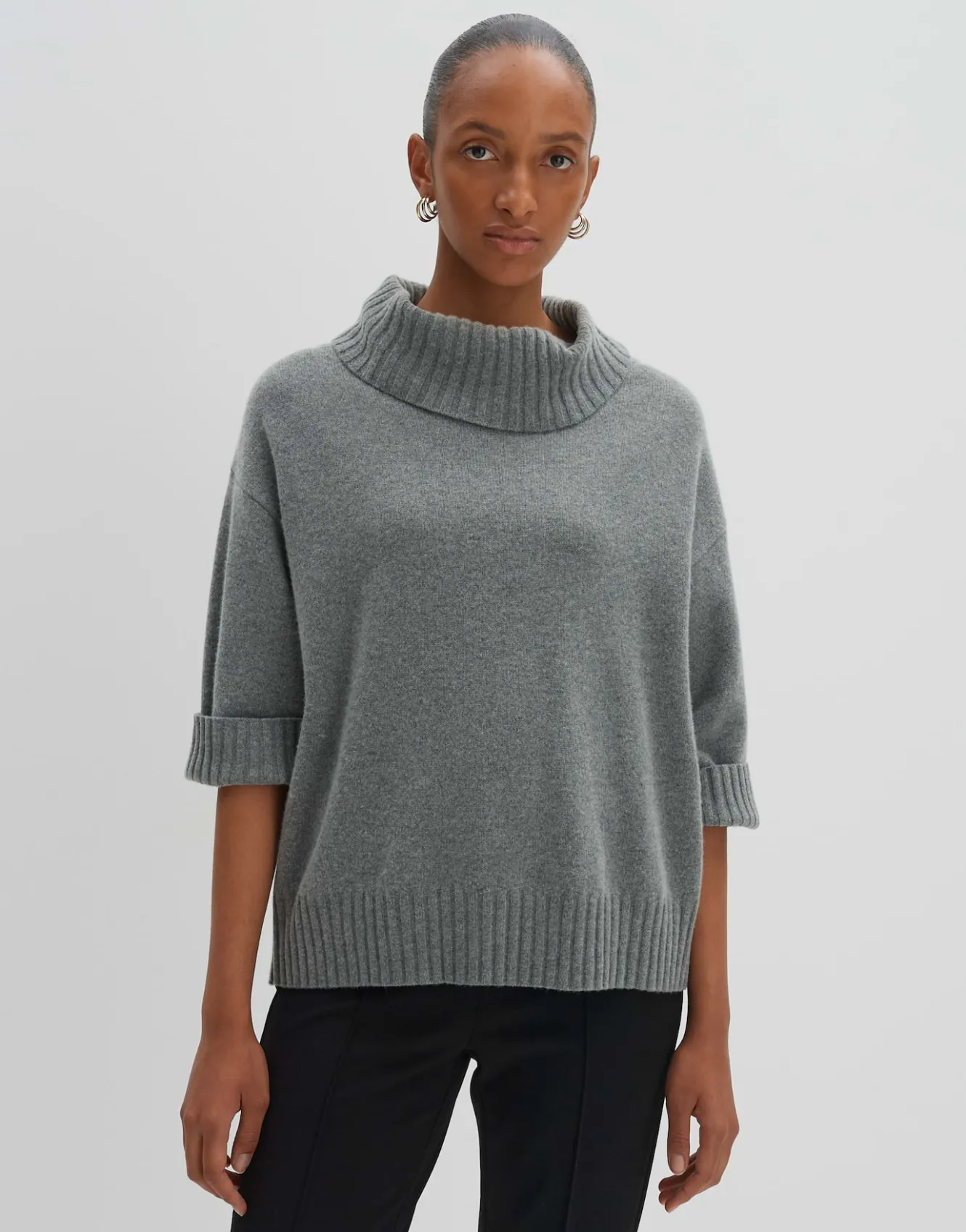 Gebreide Trui Taxina Grijs Online Bestellen*OPUS Store