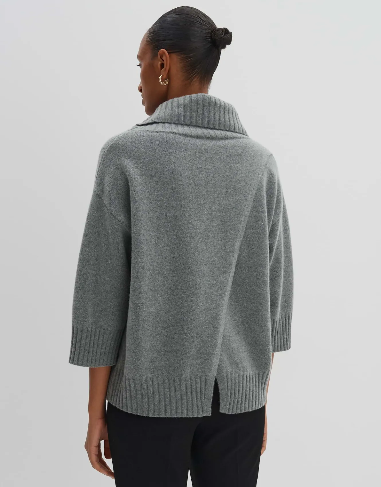 Gebreide Trui Taxina Grijs Online Bestellen*OPUS Store