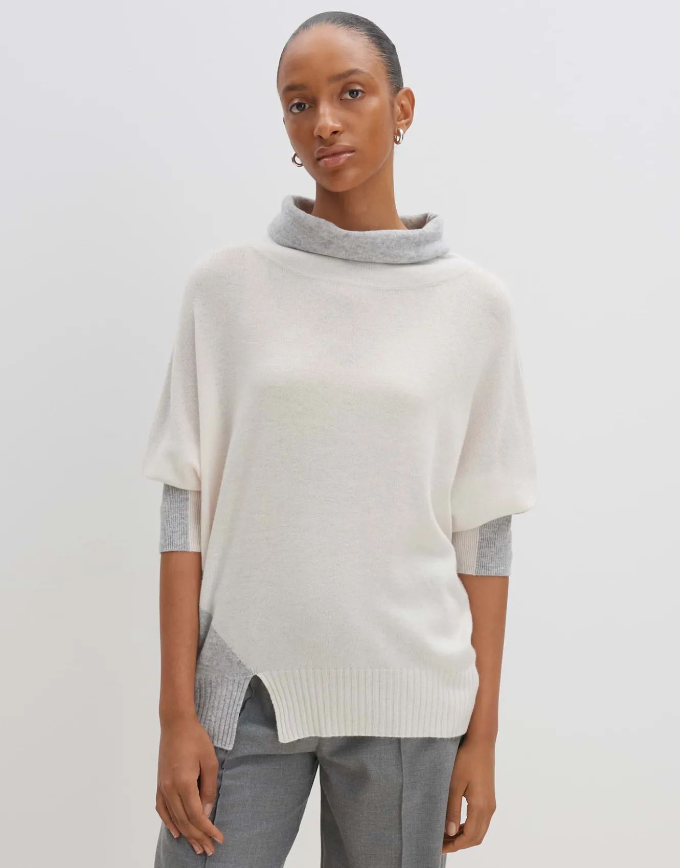 Gebreide Trui Temily Grijs Online Bestellen*OPUS Flash Sale