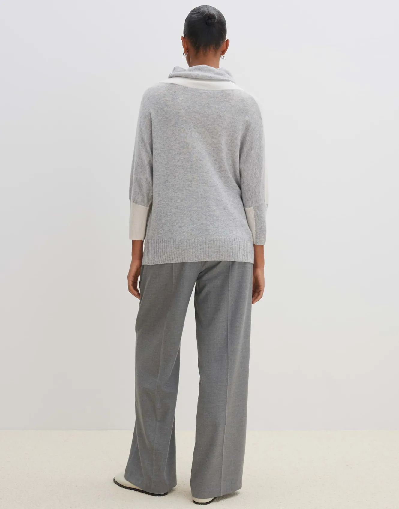 Gebreide Trui Temily Grijs Online Bestellen*OPUS Flash Sale