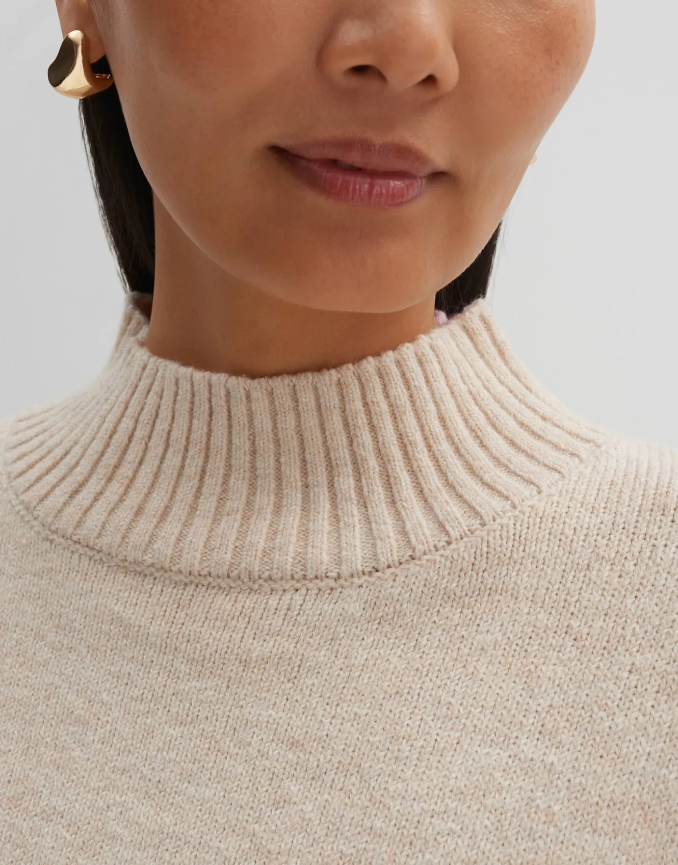 Gebreide Trui Tomie Beige Online Bestellen*OPUS Sale