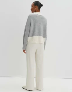 Gebreide Trui Tomie Grijs Online Bestellen*OPUS Clearance