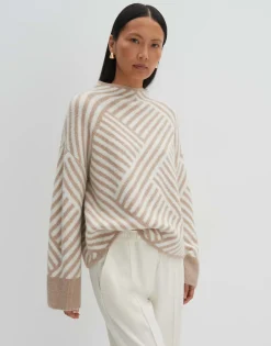 Gebreide Trui Tonica Beige Online Bestellen*OPUS Cheap