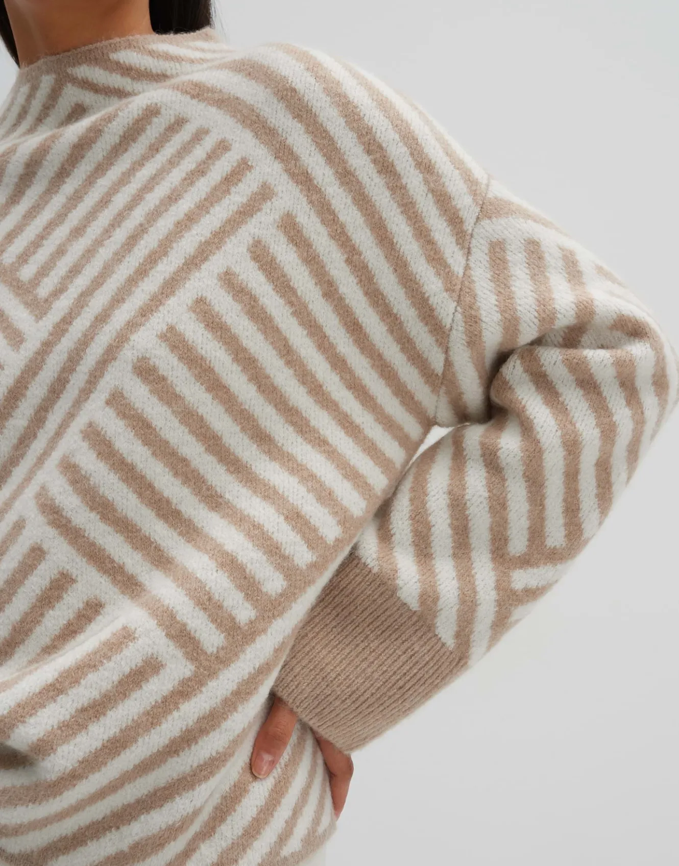 Gebreide Trui Tonica Beige Online Bestellen*OPUS Cheap
