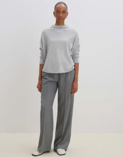 Gebreide Trui Toriana Grijs Online Bestellen*OPUS New
